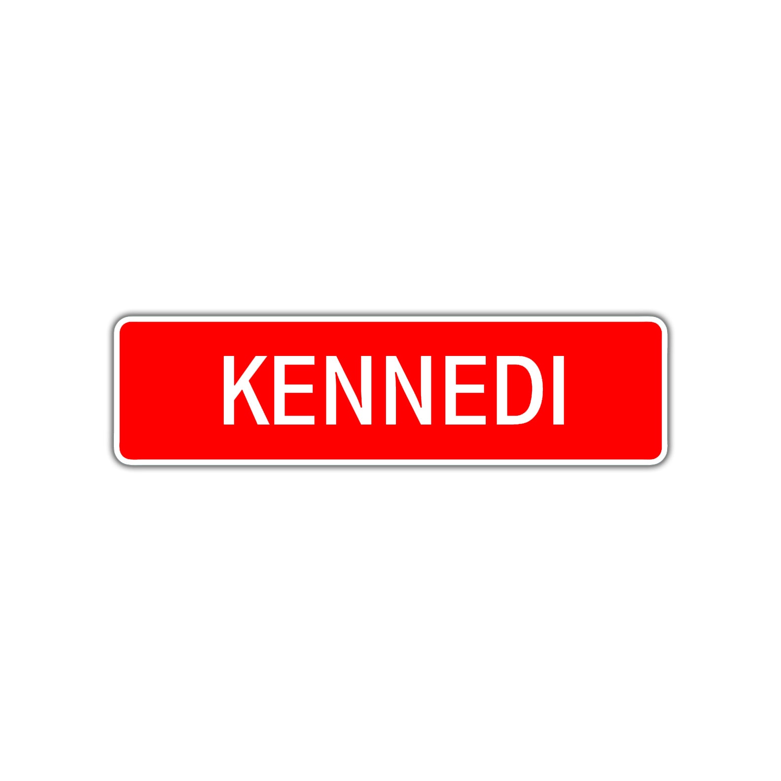 Kennedi Street Sign
