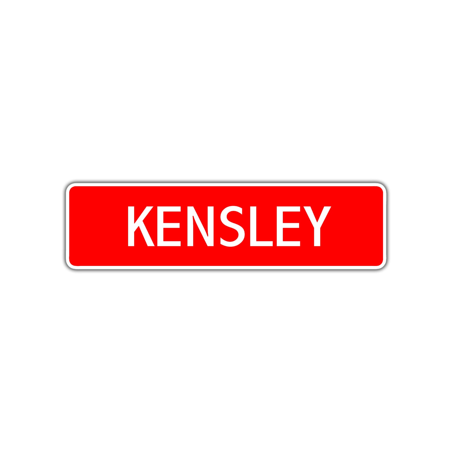 Kensley Street Sign