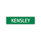 Kensley Street Sign Plate