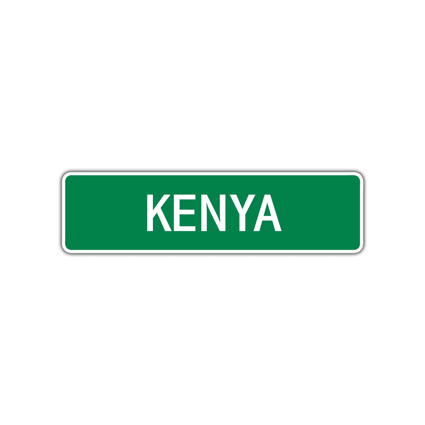 Kenya Street Sign