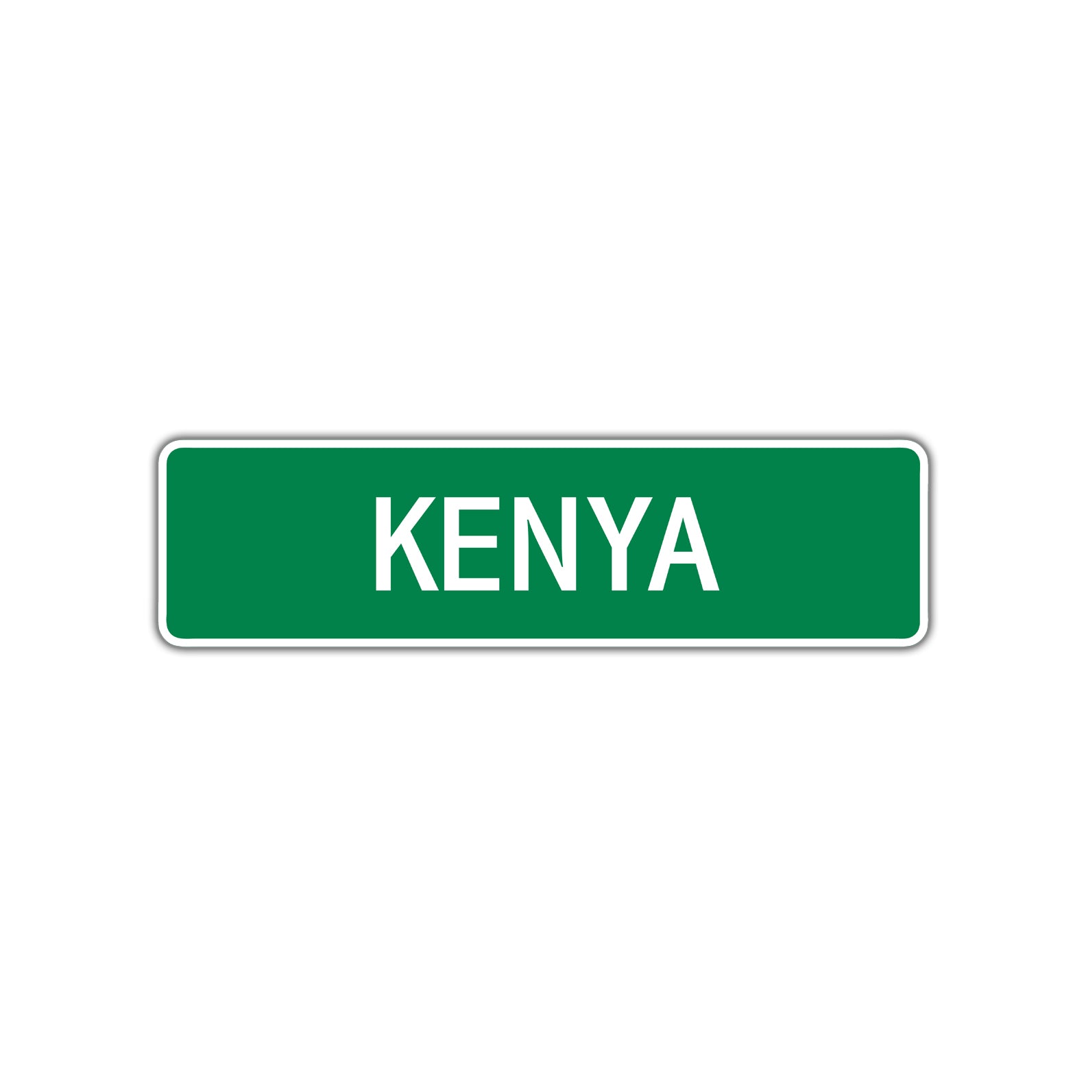 Kenya Street Sign
