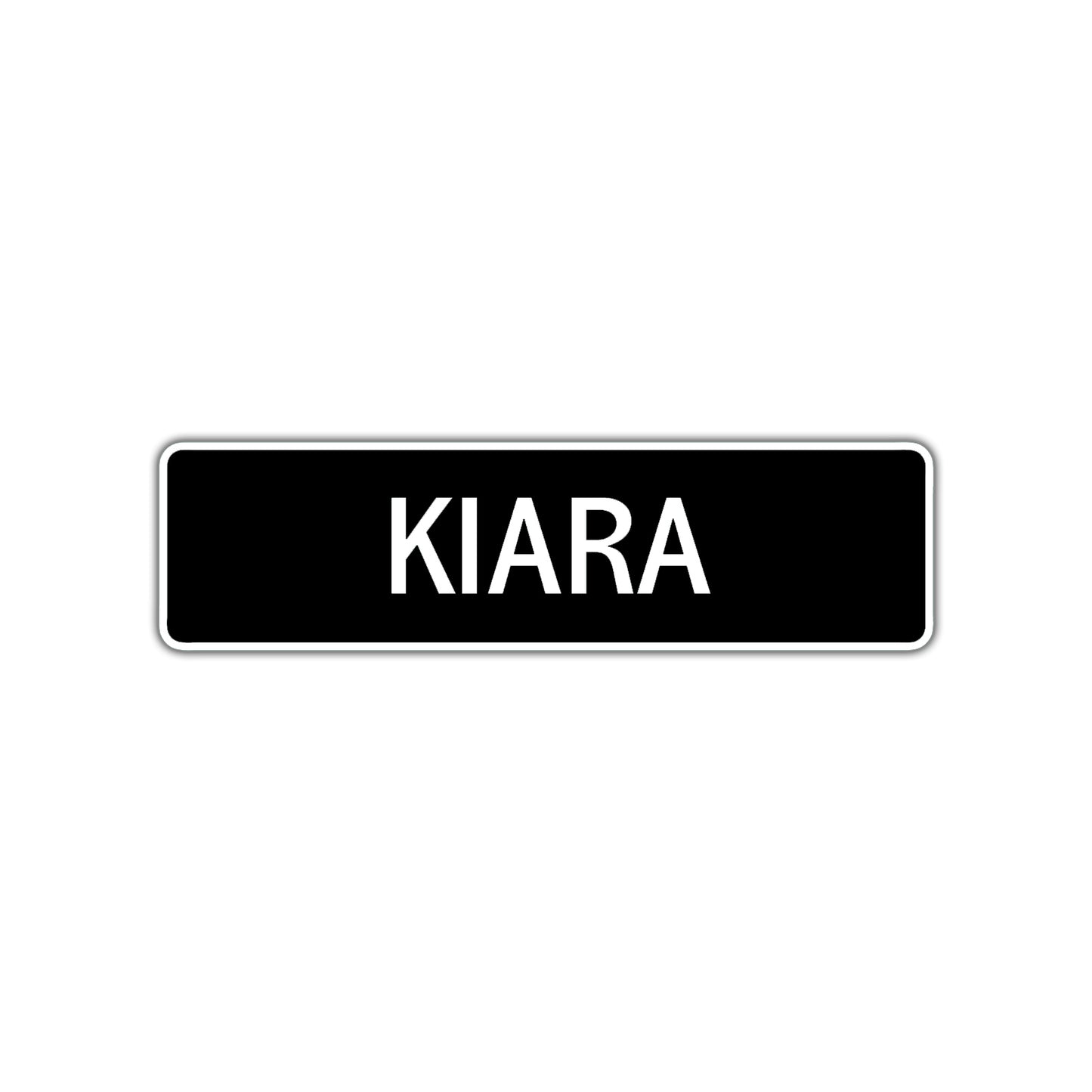 Kiara Street Metal Sign  