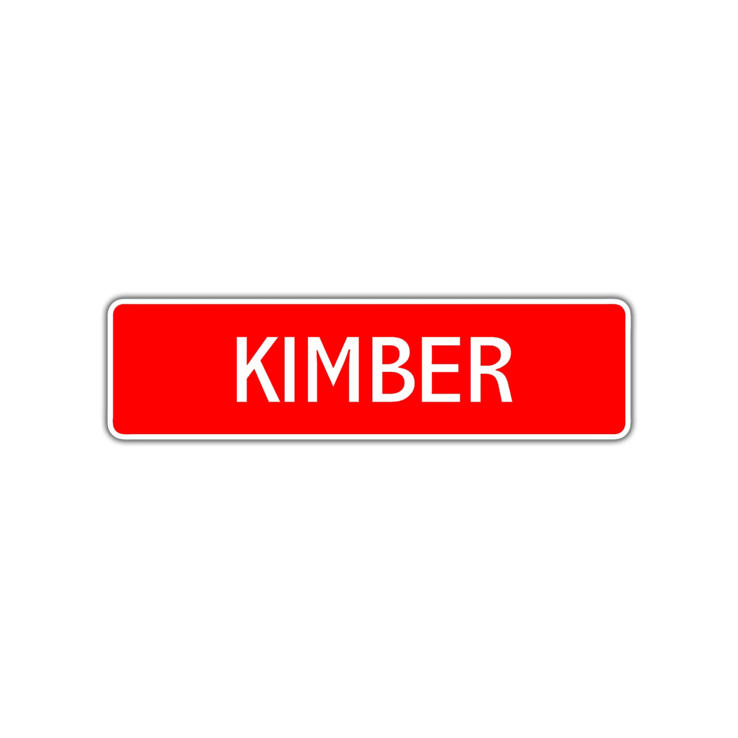 Kimber Street Sign