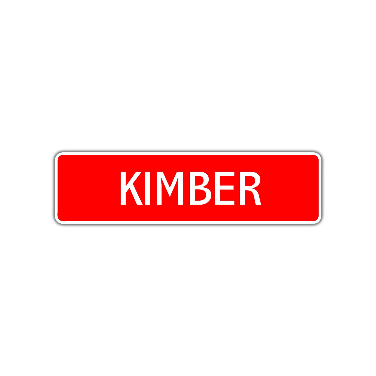 Kimber Street Sign