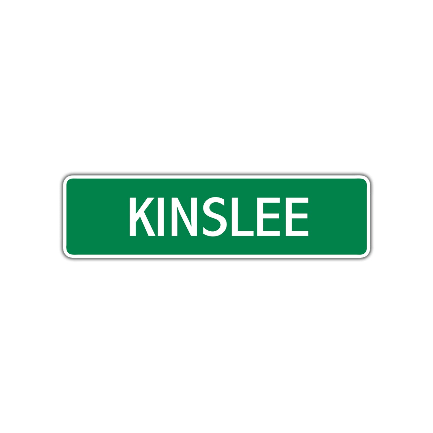 Kinslee Street Sign