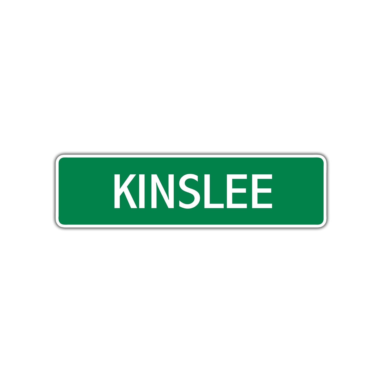 Kinslee Street Sign