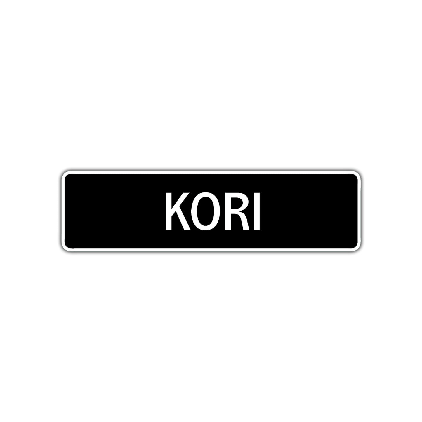Kori Street Metal Sign  