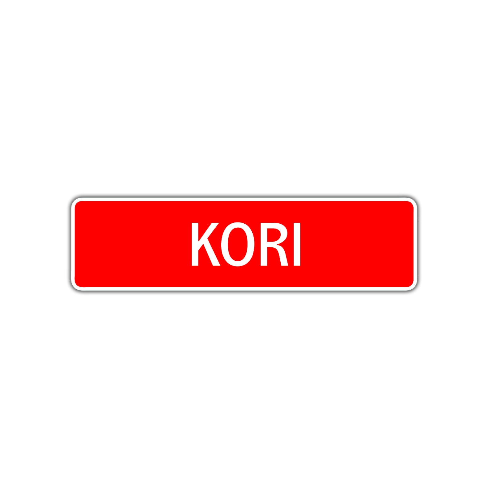 Kori Street Sign