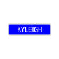 Kyleigh Street Metal Sign Plate