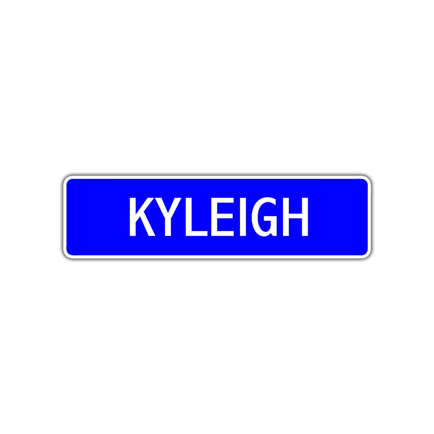 Kyleigh Street Metal Sign Plate