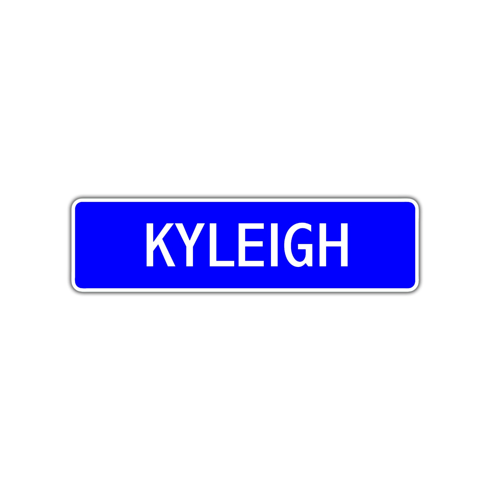 Kyleigh Street Metal Sign Plate