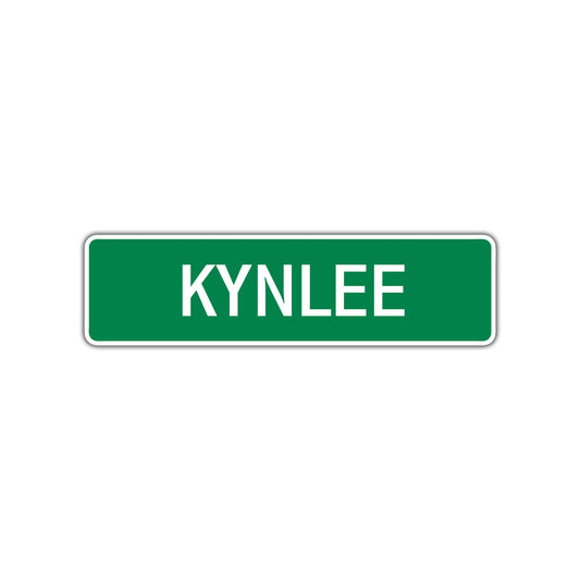 Kynlee Street Sign 