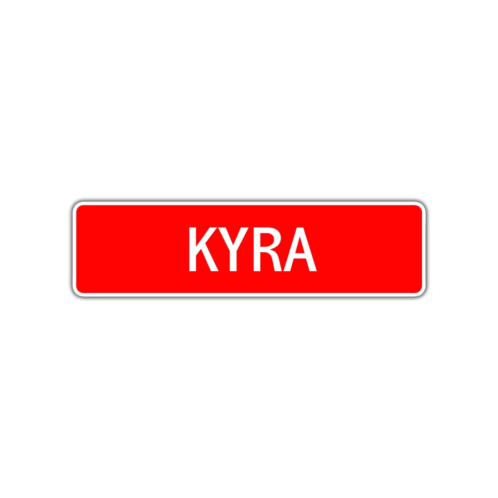 Kyra Street Sign