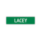 Lacey Street Sign Plate