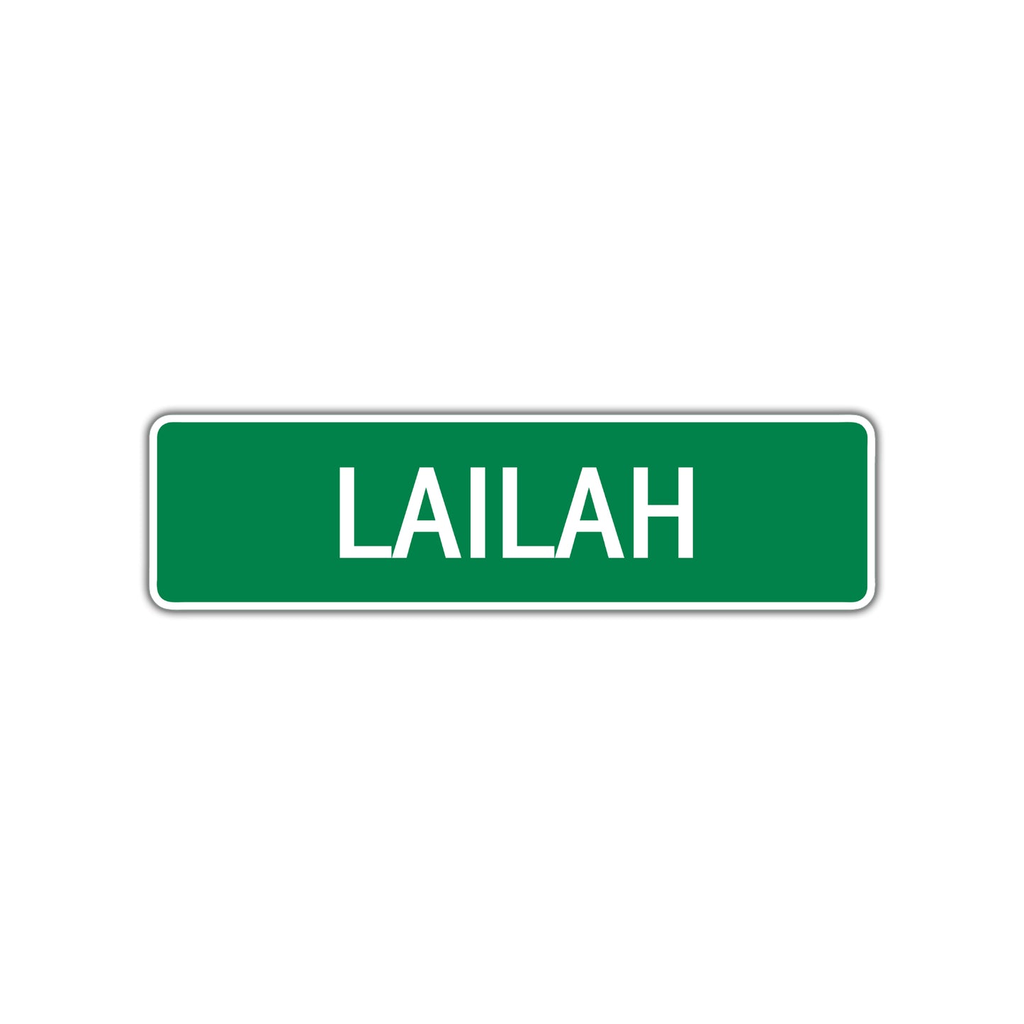 Lailah Street Sign
