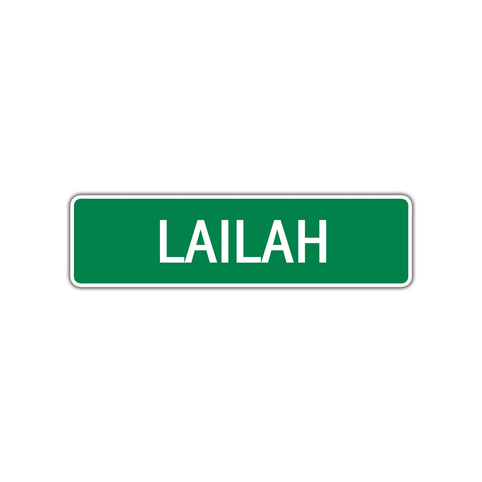 Lailah Street Sign