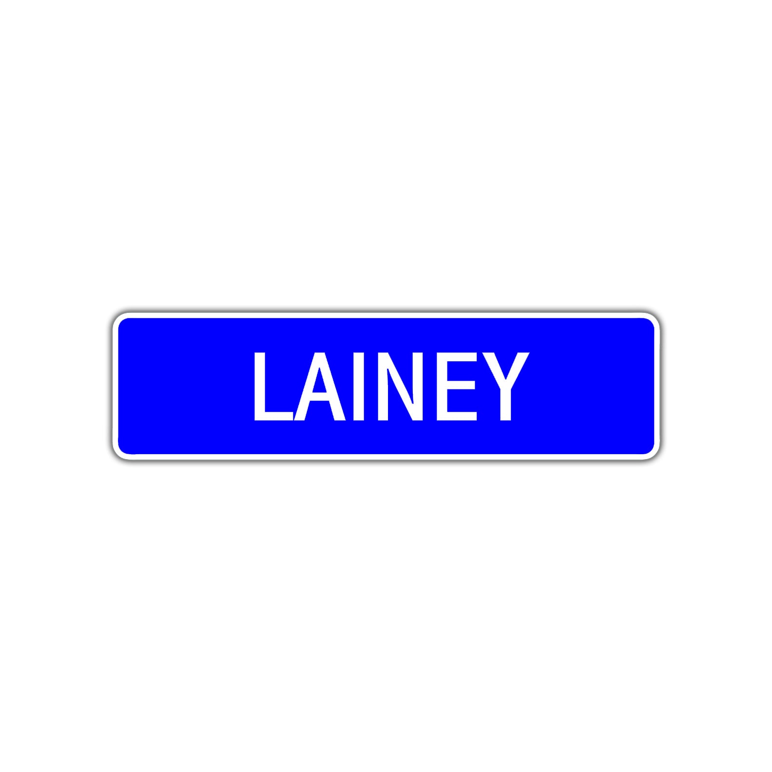 Lainey Street Metal Sign Plate