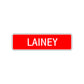 Lainey Street Sign