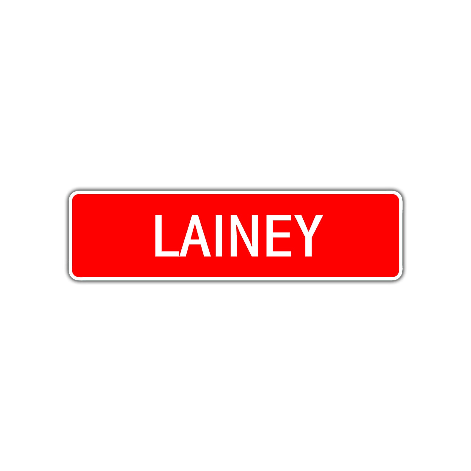 Lainey Street Sign