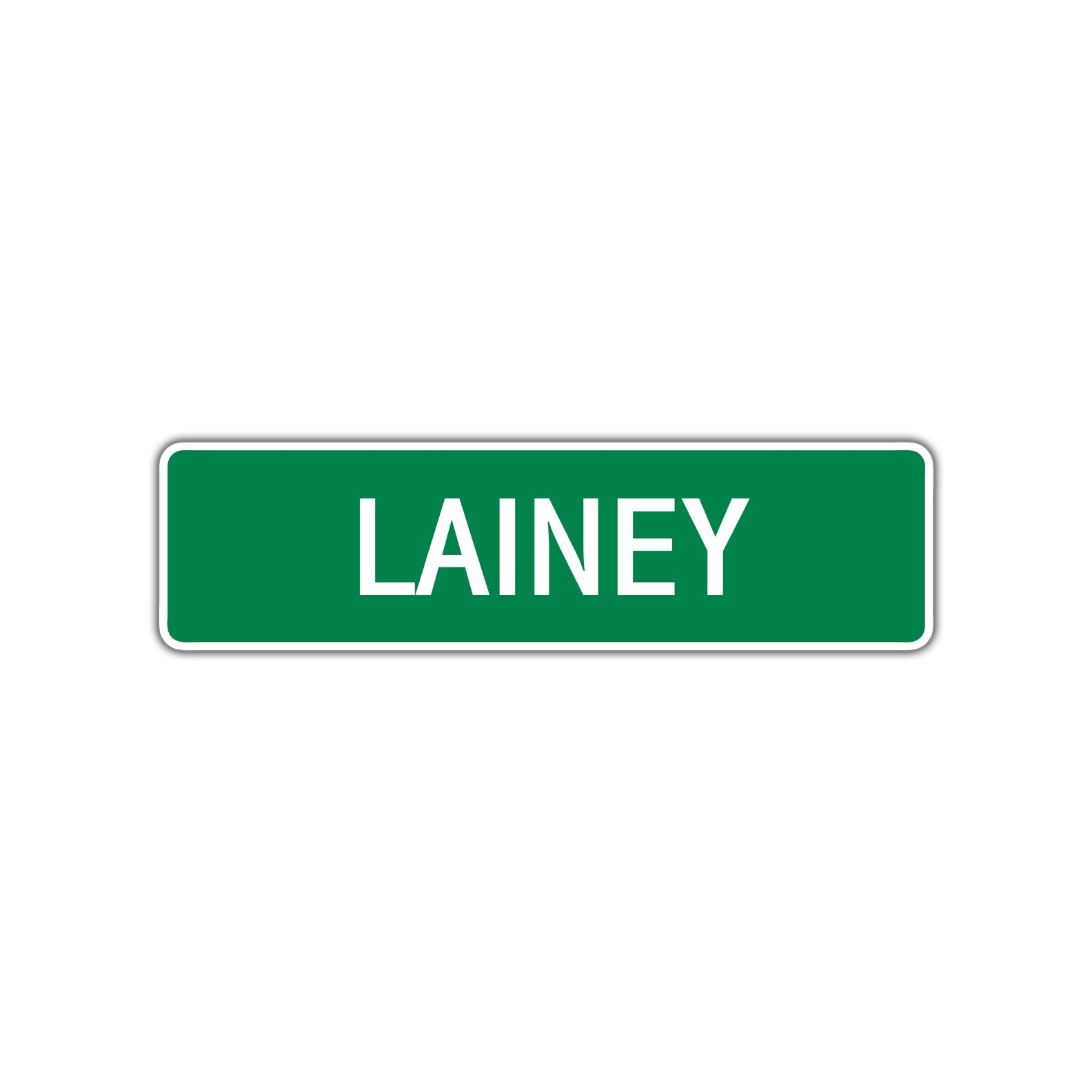 Lainey Street Sign Plate
