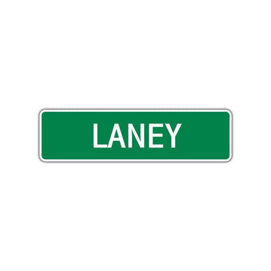 Laney Street Sign