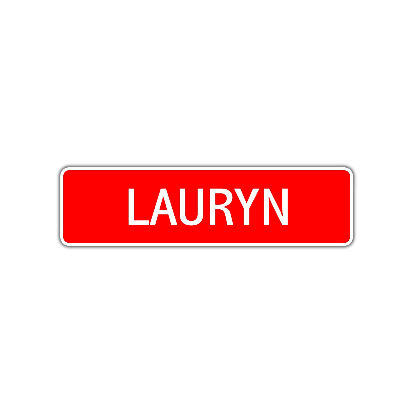 Lauryn Street Sign