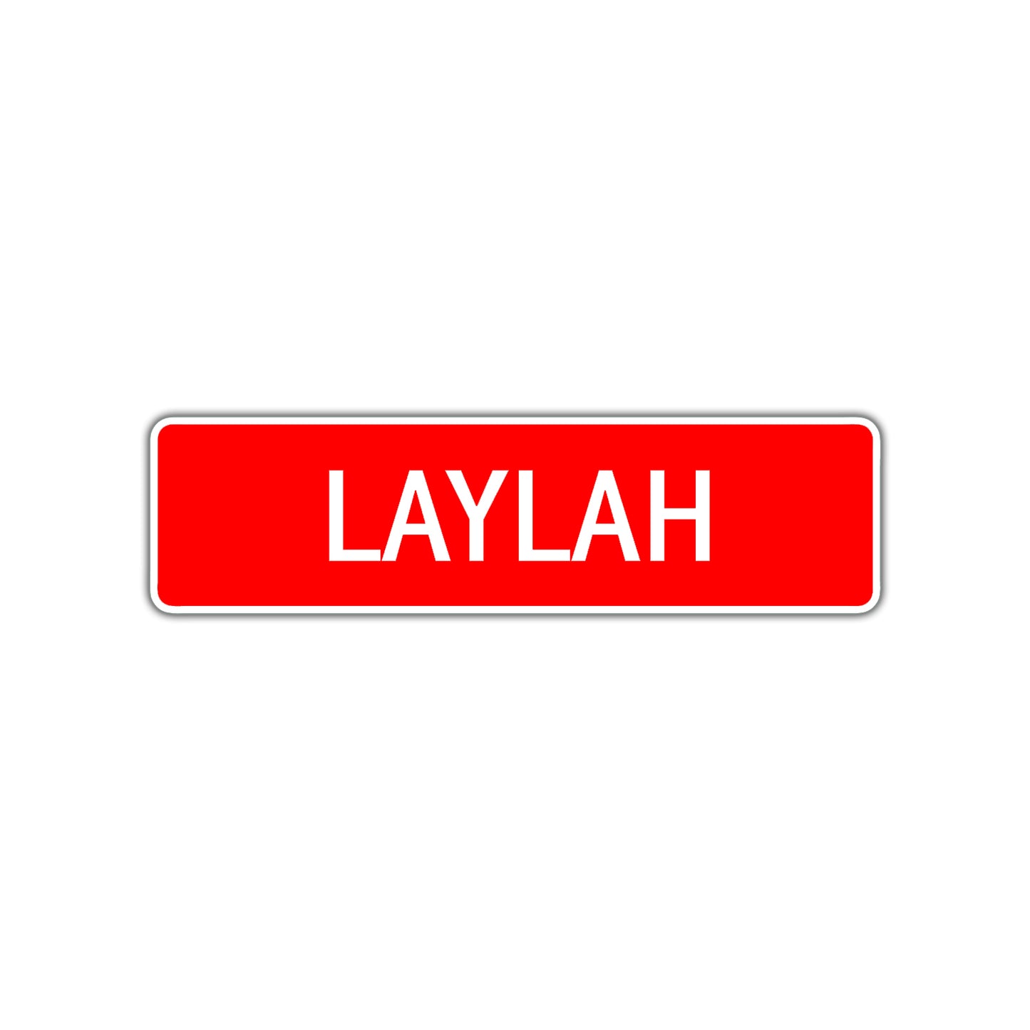 Laylah Street Sign