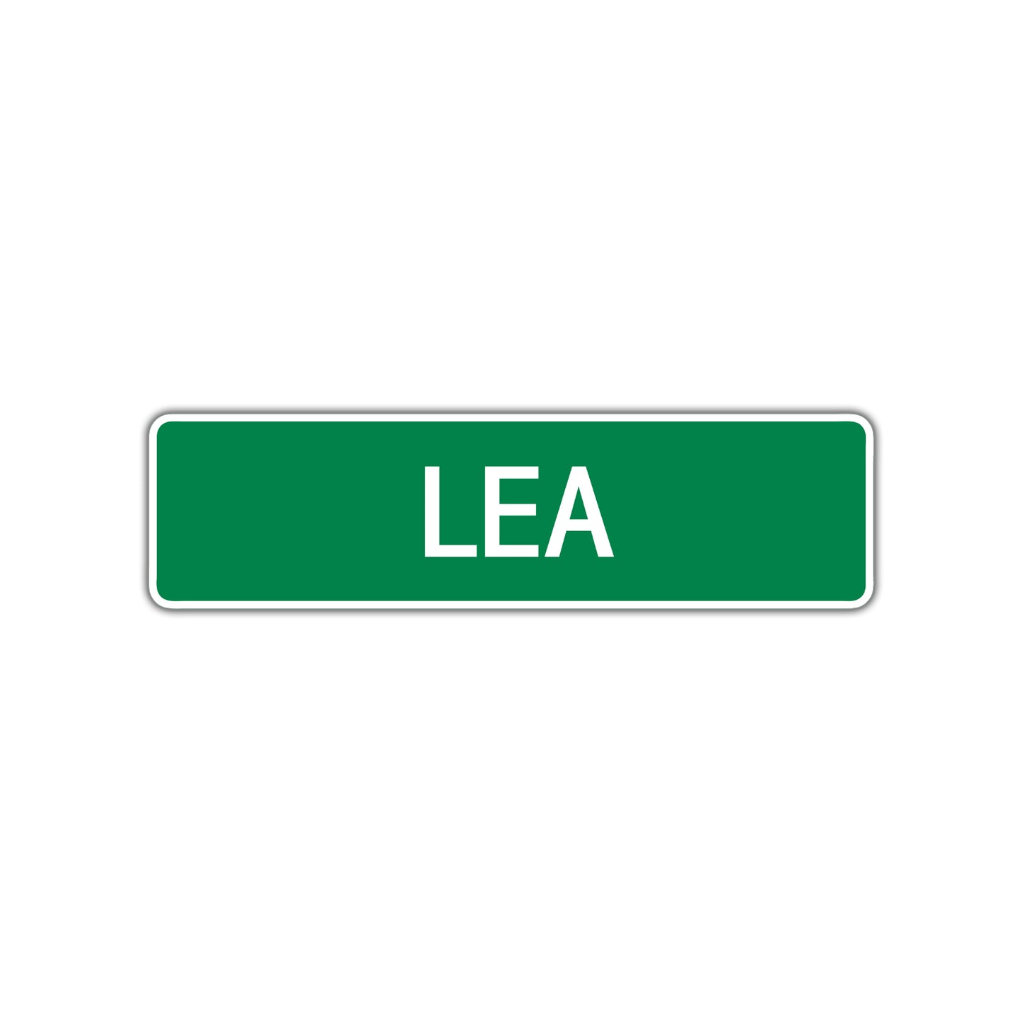 Lea Street Sign 