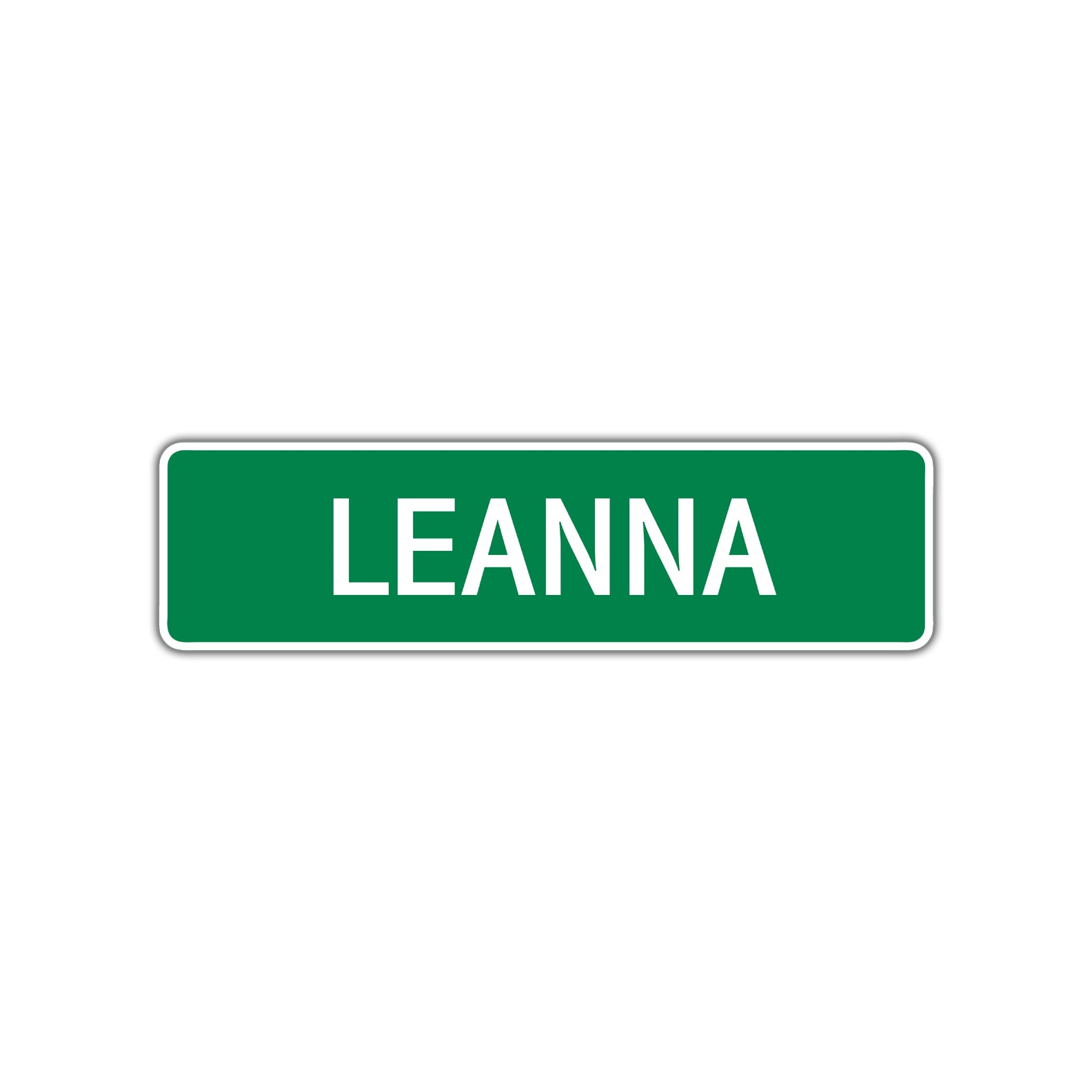 Leanna Street Sign 