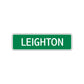 Leighton Street Sign Plate