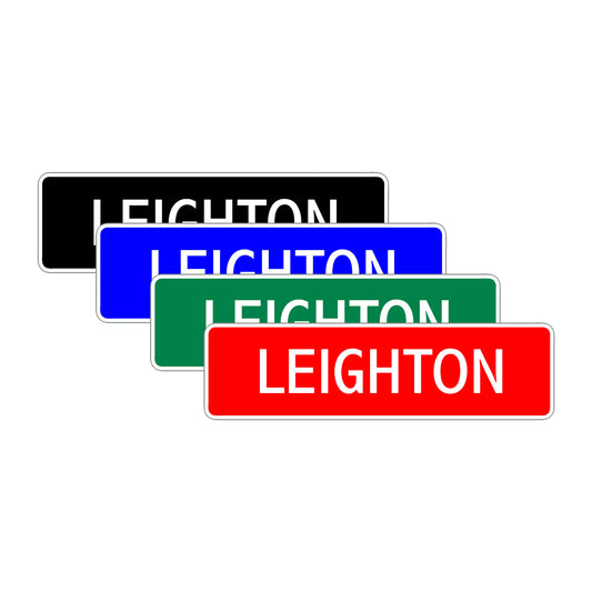 Leighton Street Signs