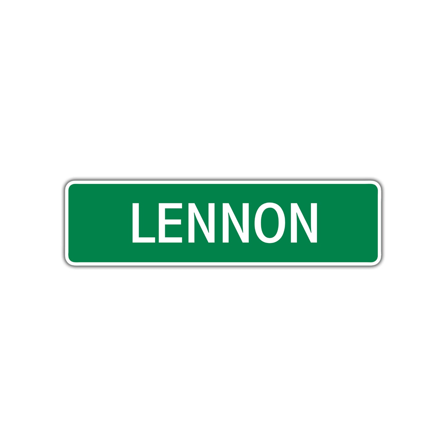Lennon Street Sign
