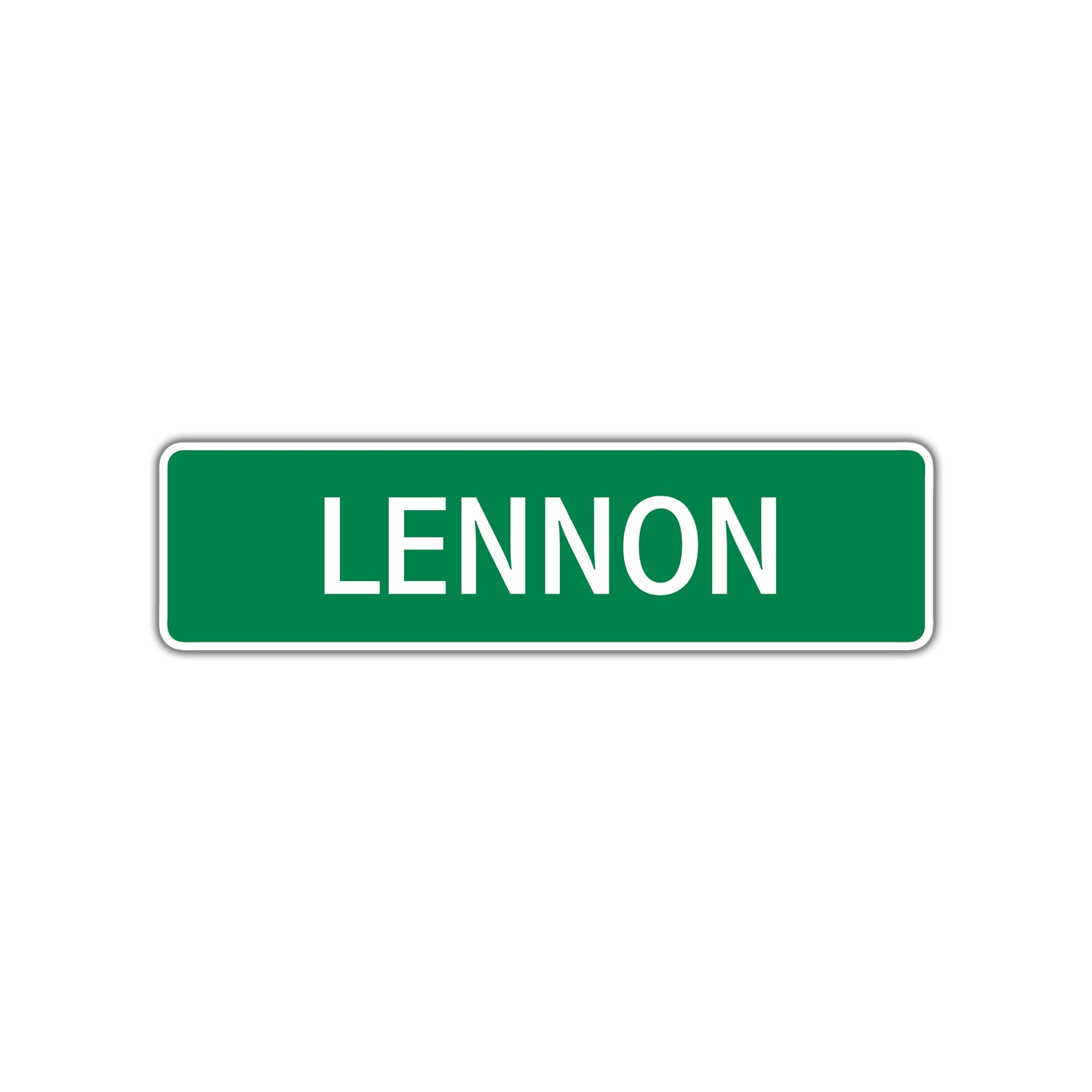Lennon Street Sign