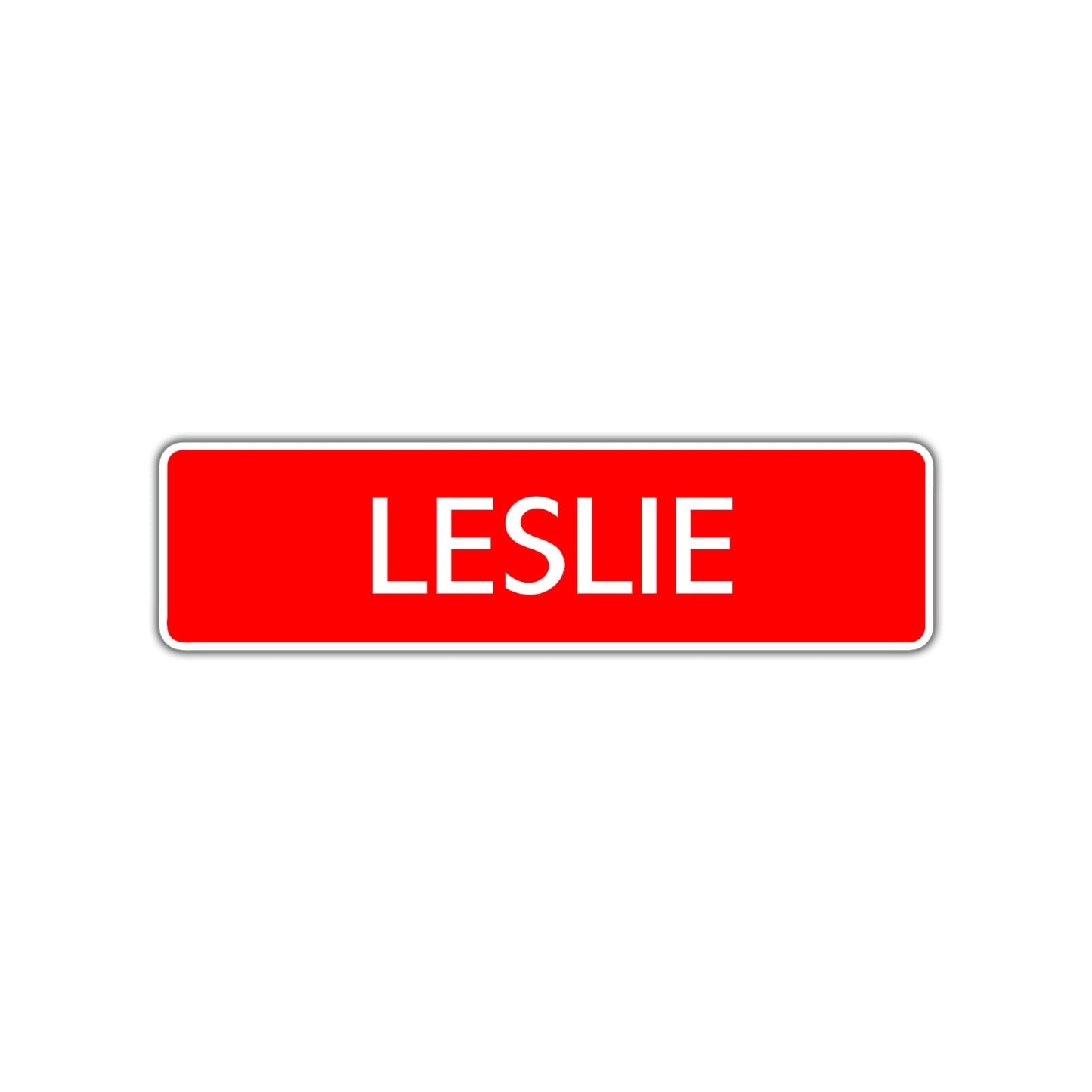 Leslie Street Sign