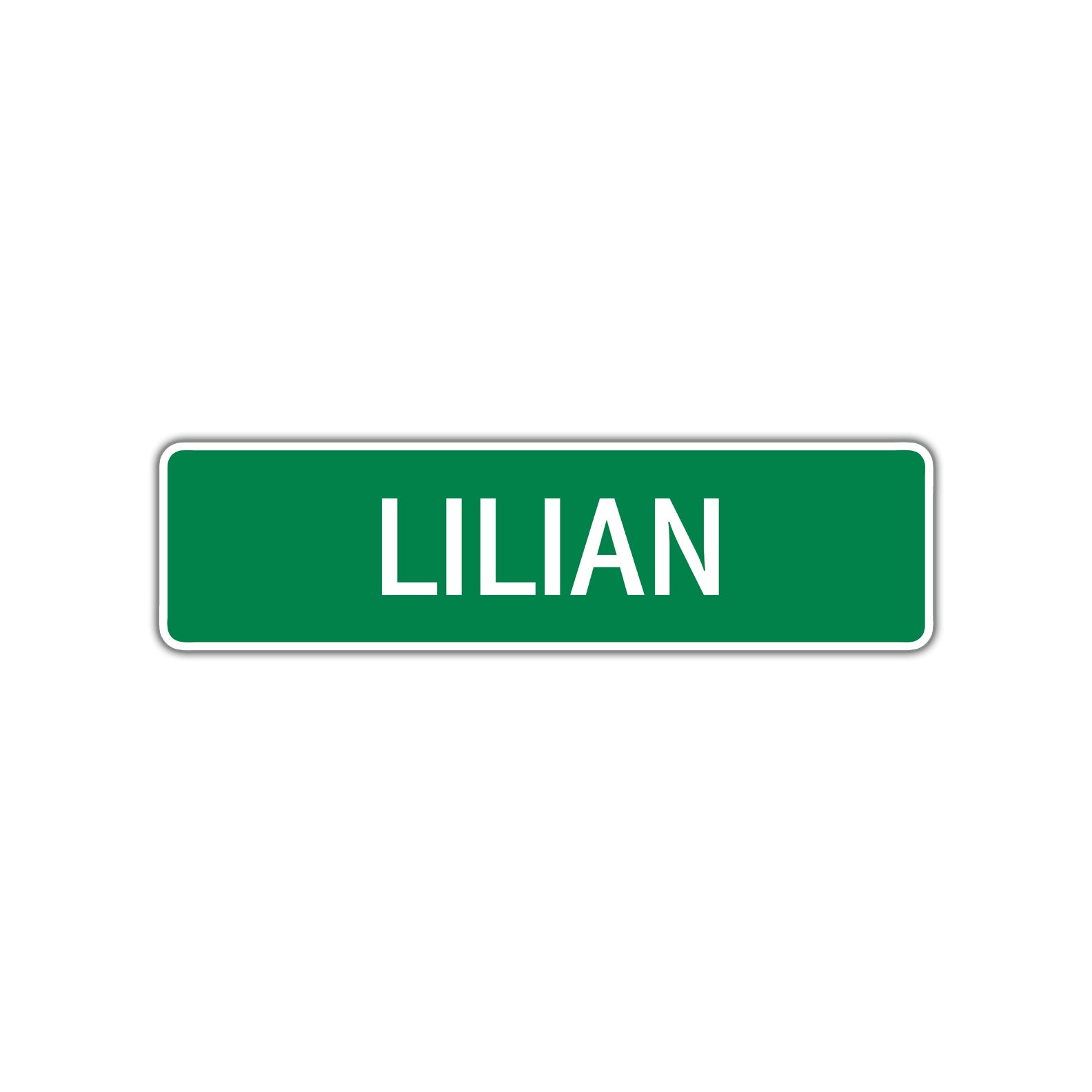 Lilian Street Sign Plate