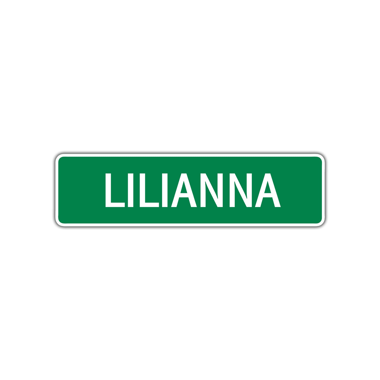 Lilianna Street Sign