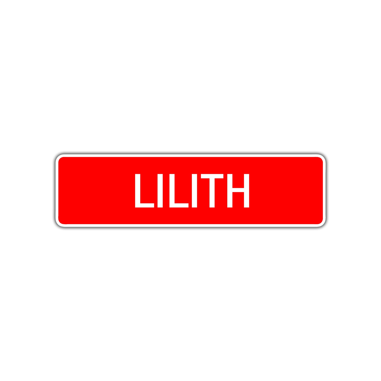 Lilith Street Sign