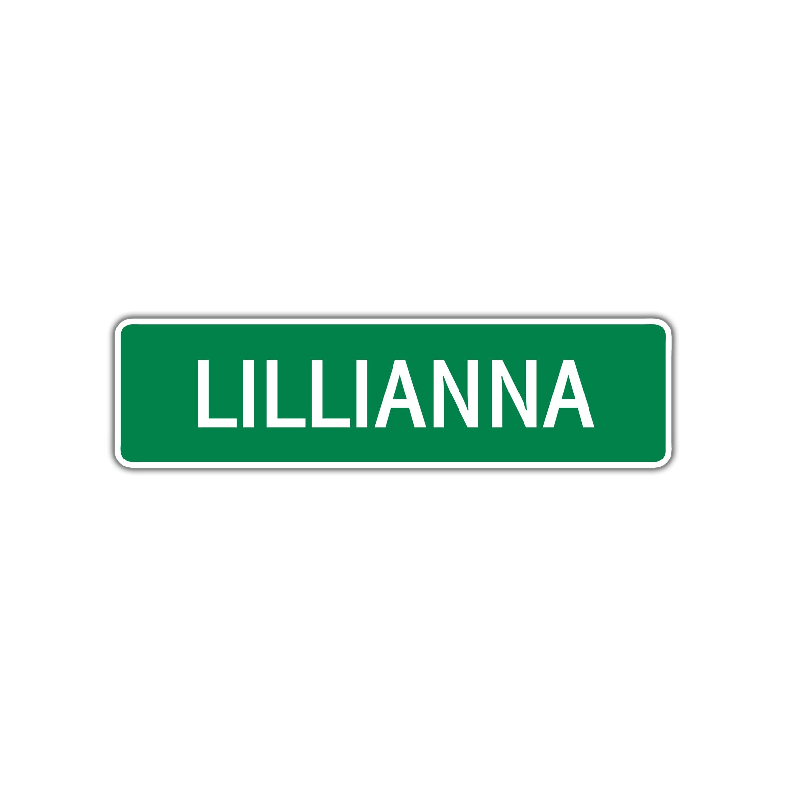 Lillianna Street Sign