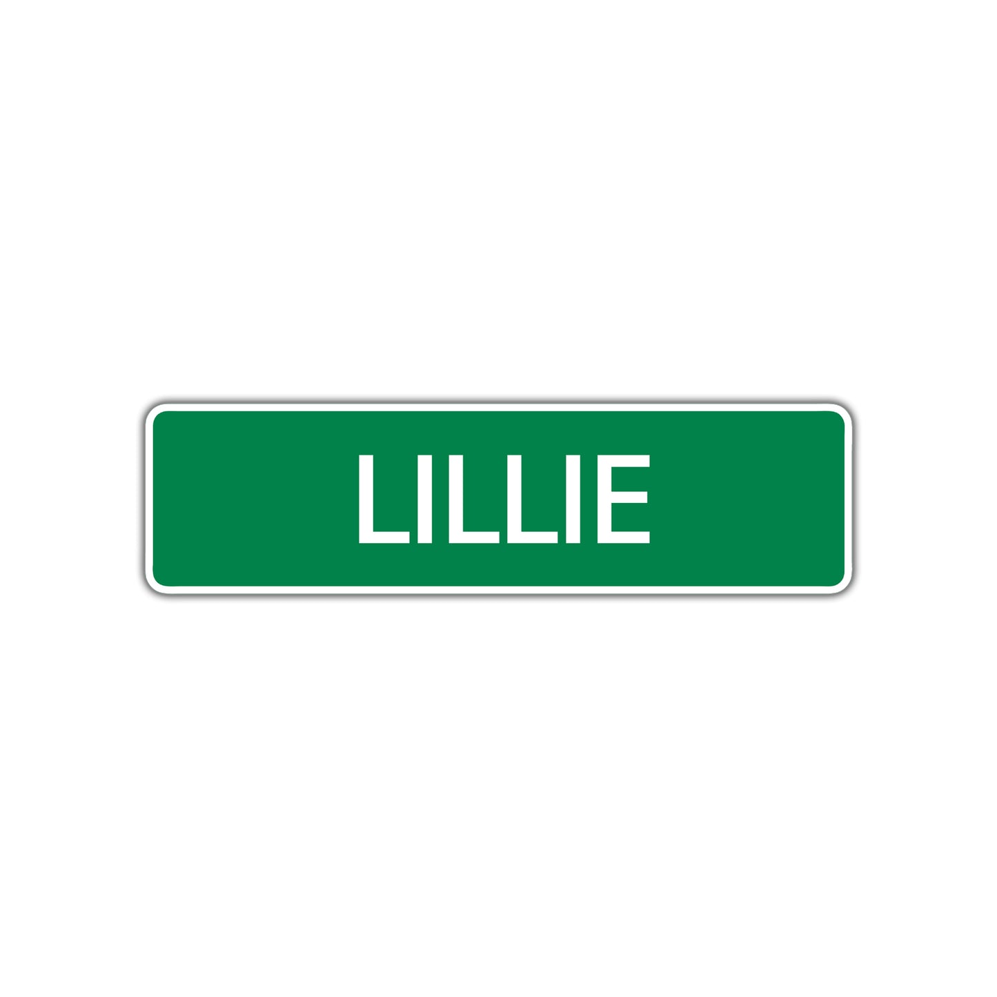 Lillie Street Sign Plate