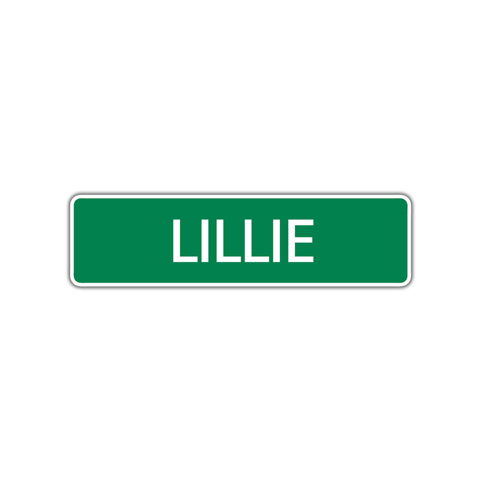 Lillie Street Sign Plate