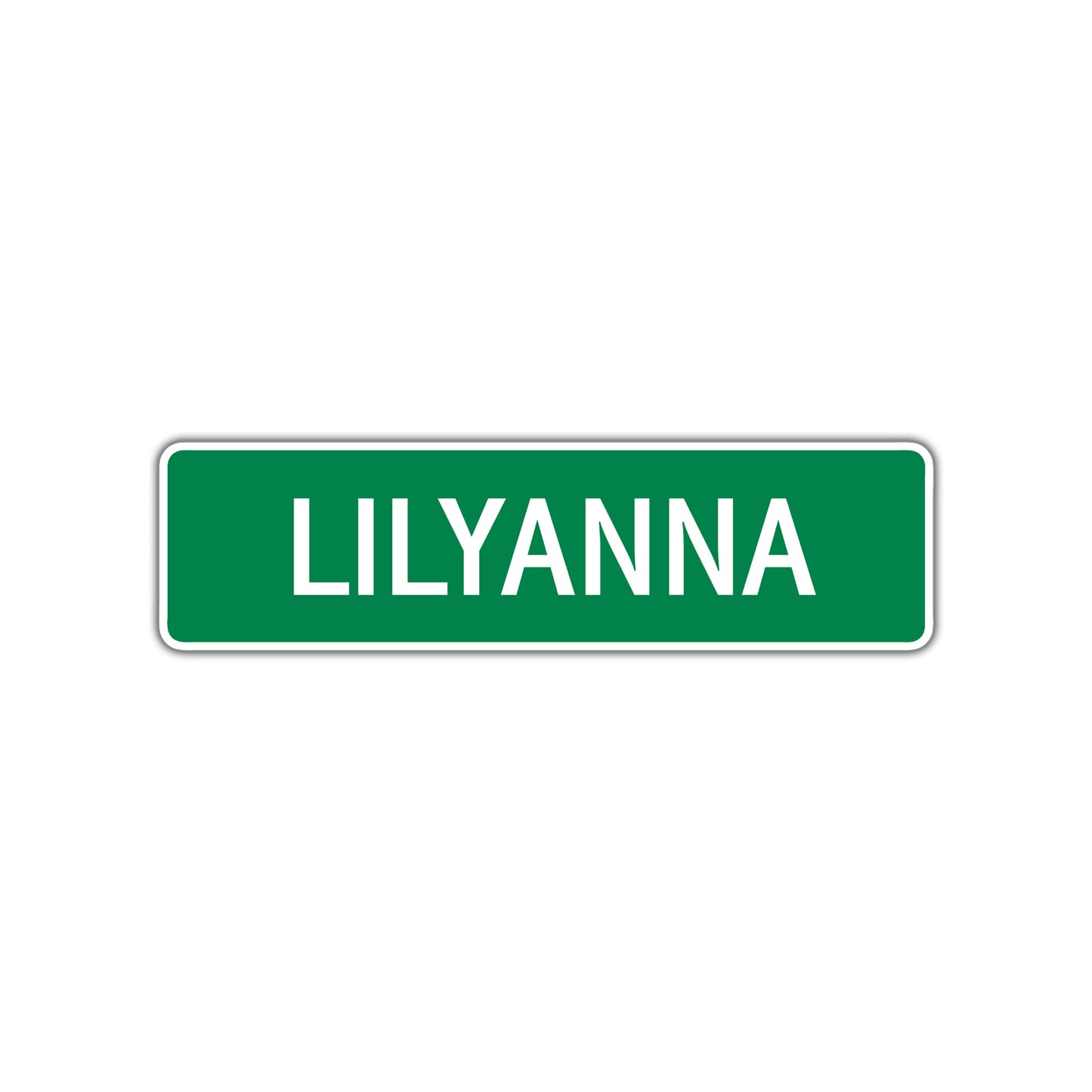 Lilyanna Street Sign