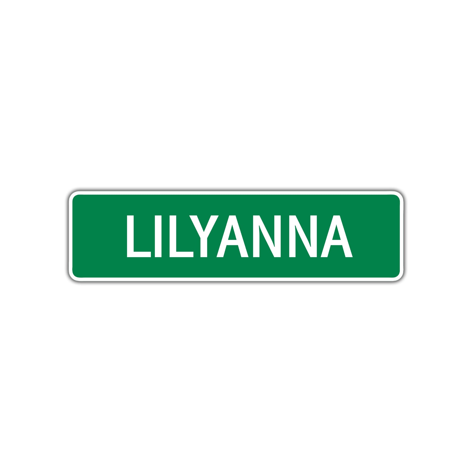 Lilyanna Street Sign