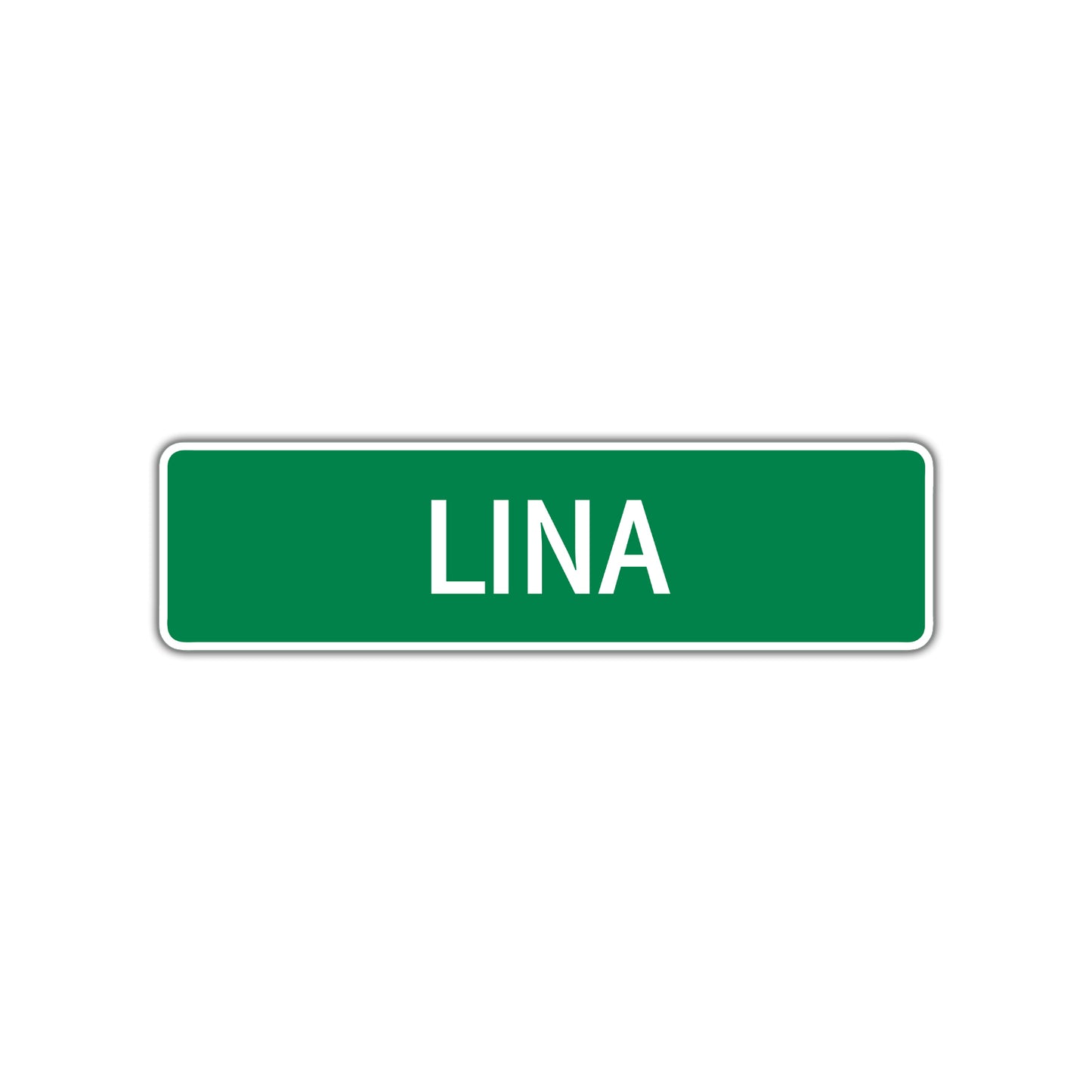Lina Street Sign