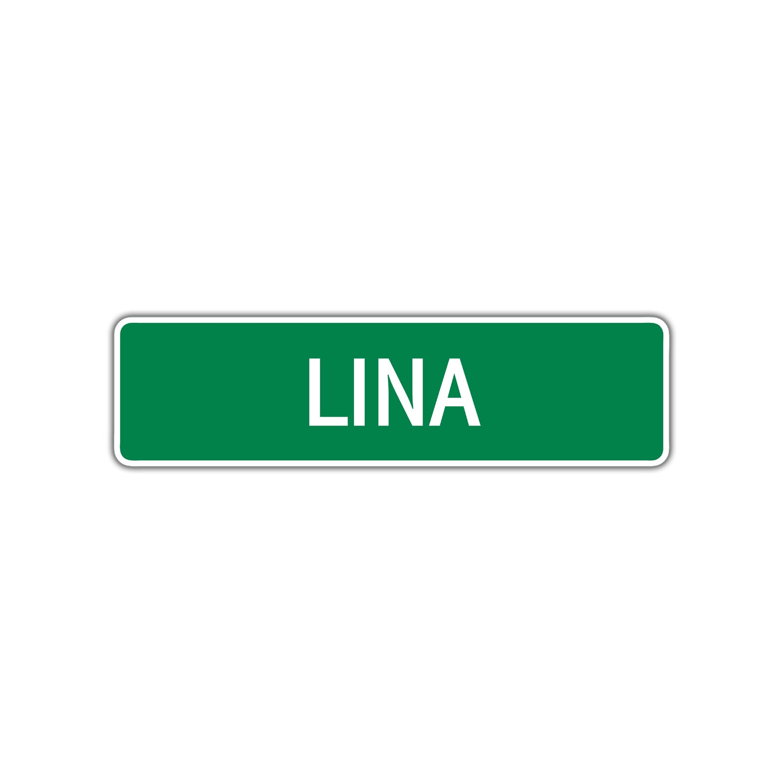 Lina Street Sign