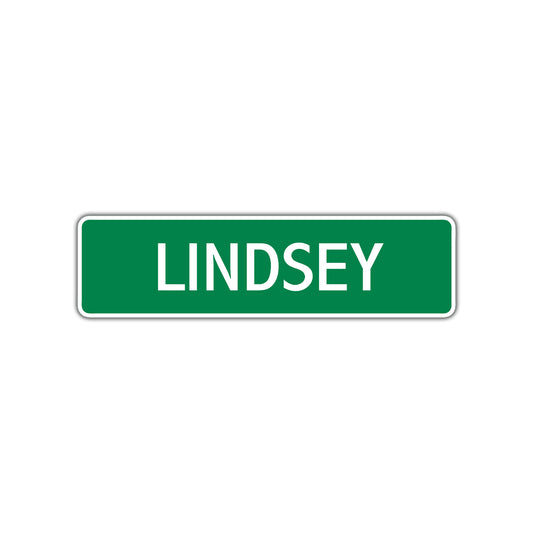 Lindsey Street Sign 