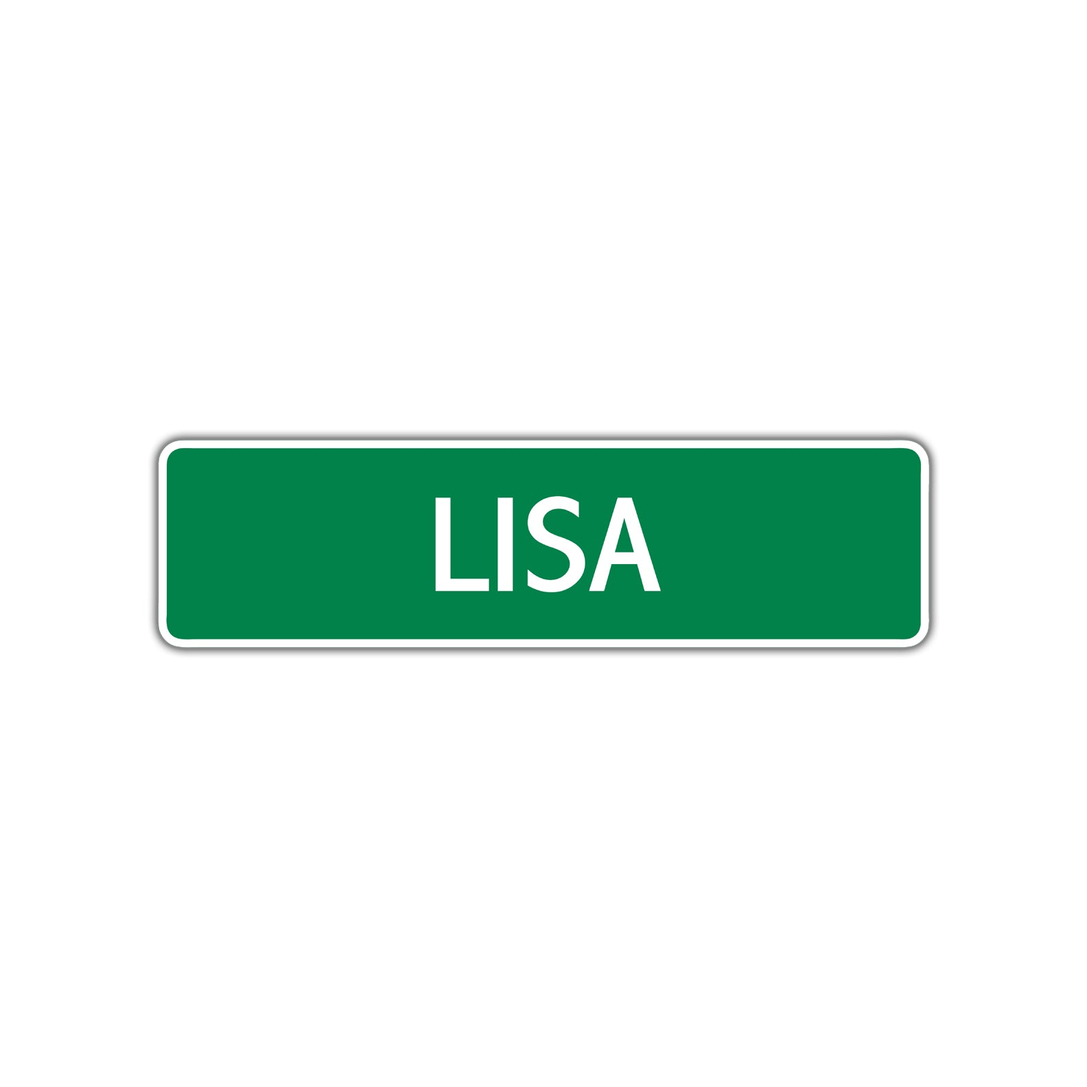 Lisa Street Sign