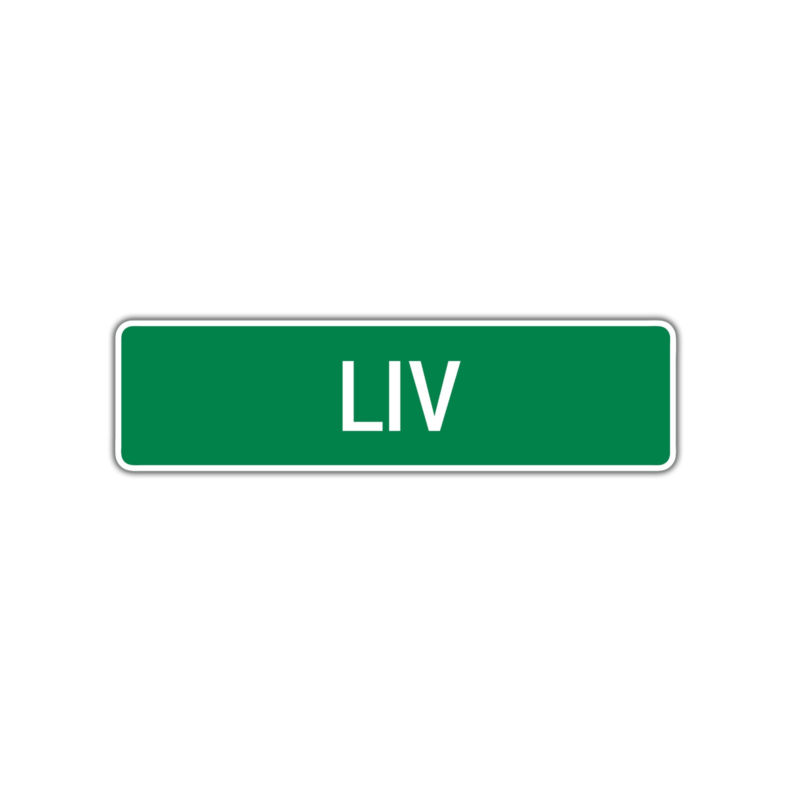 Liv Street Sign 