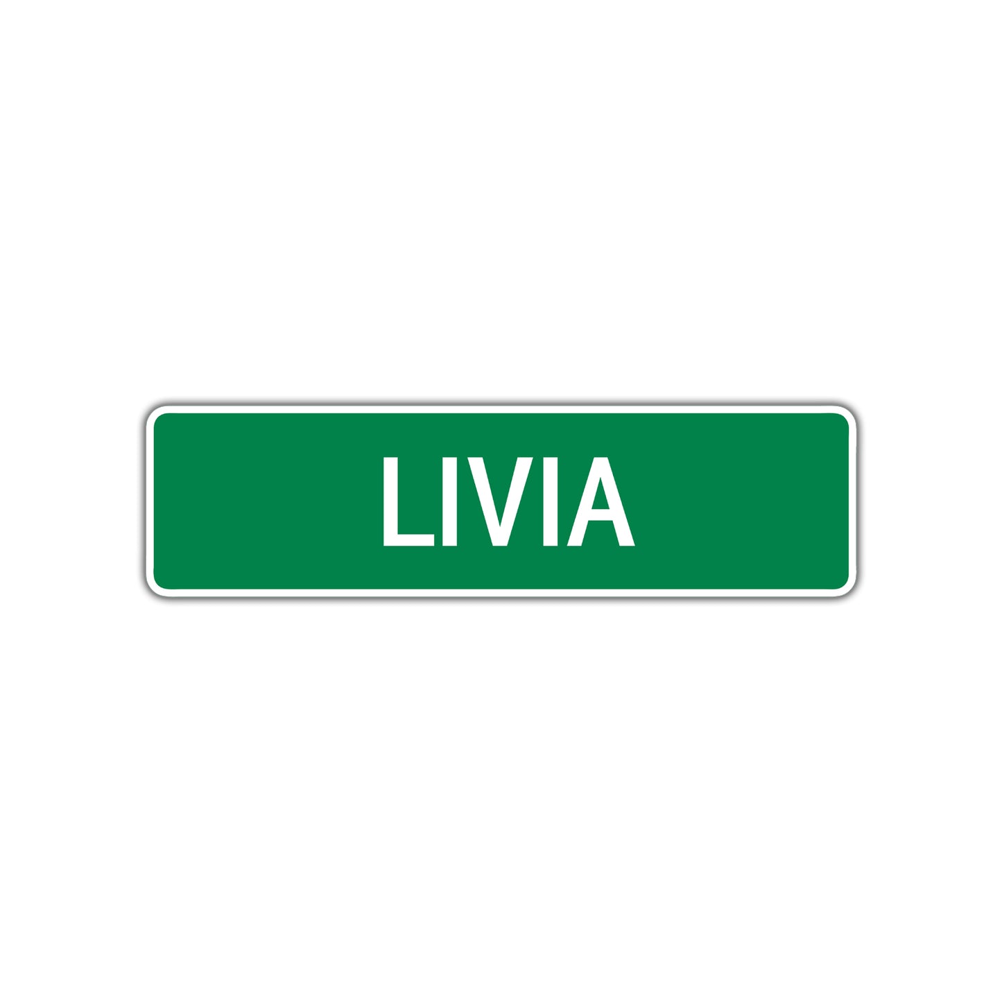 Livia Street Sign
