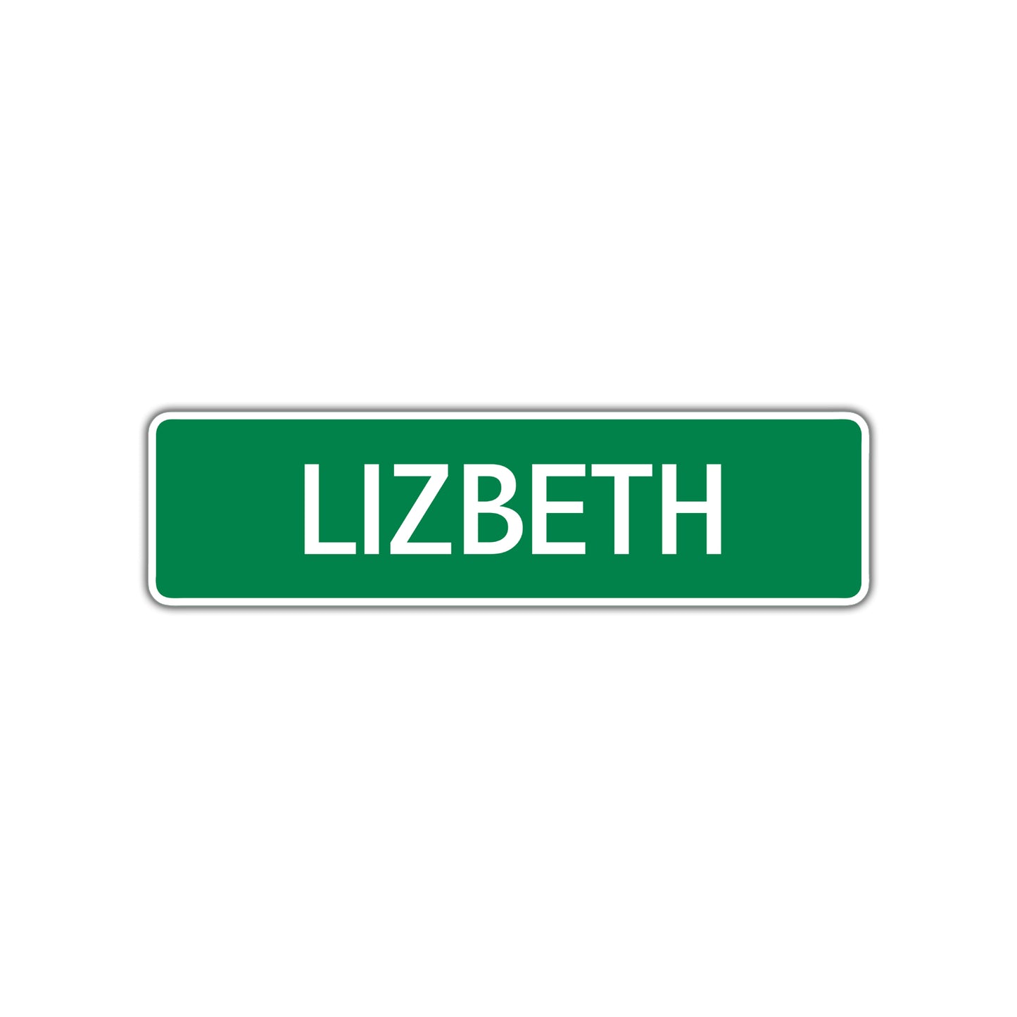 Lizbeth Street Sign