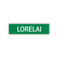 Lorelai Street Sign Plate